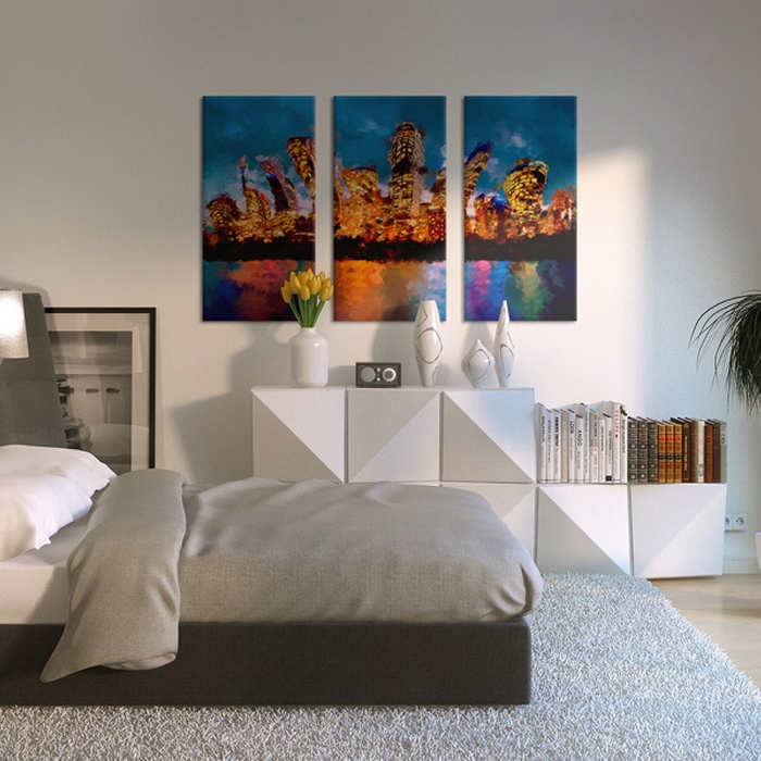 Tavla Arkiio Mad City Triptych