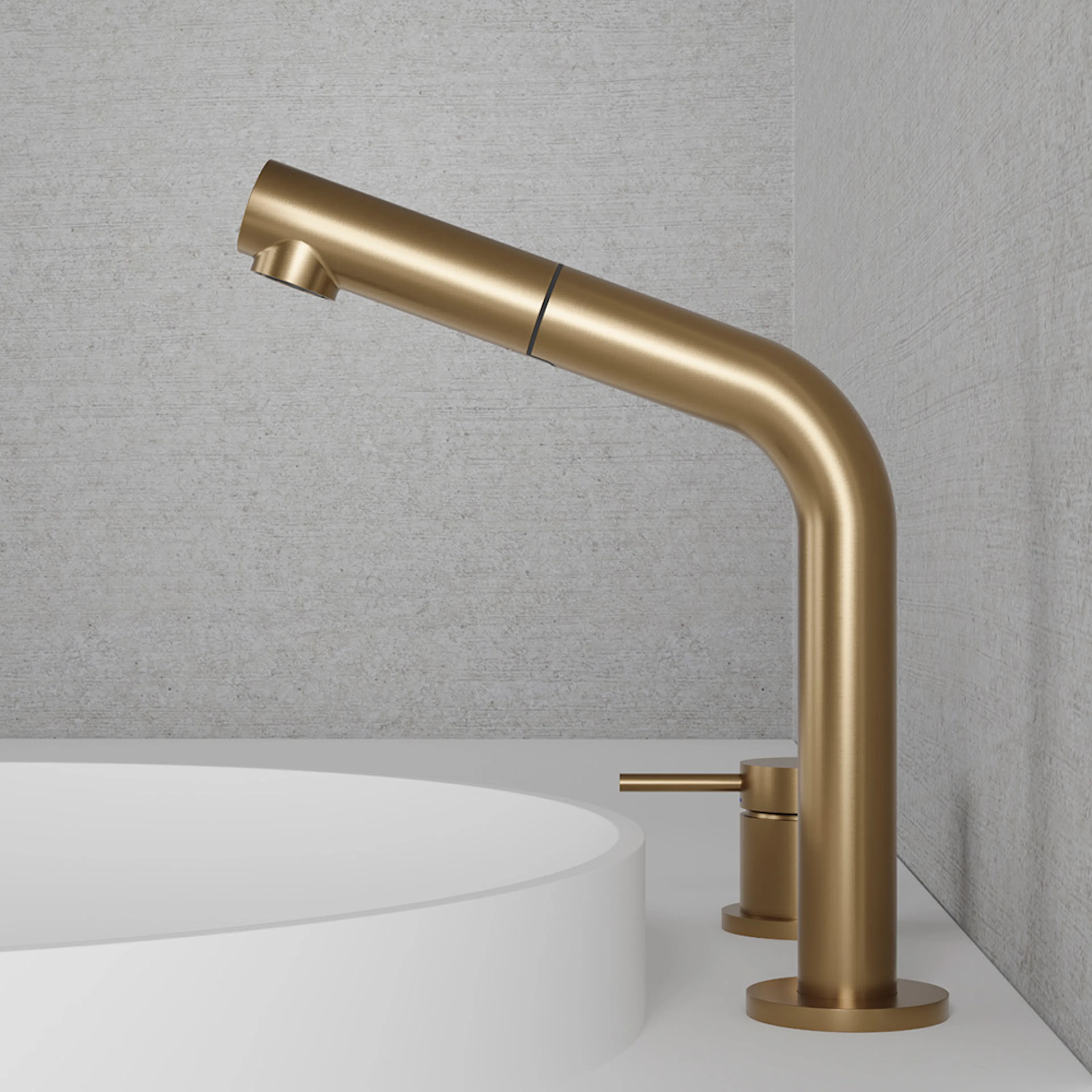 Tvättställsblandare Scandtap Steel Harmonized B2P