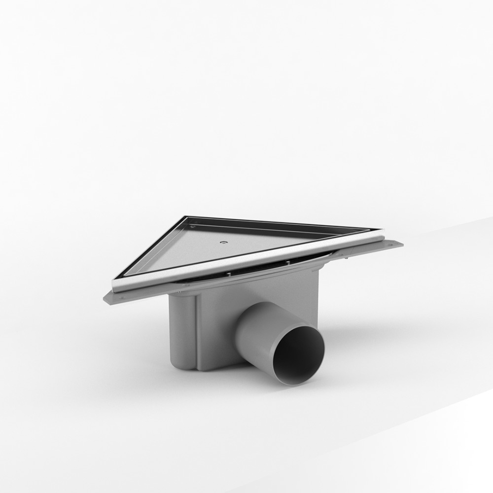 Golvbrunn Purus Corner Tile Insert