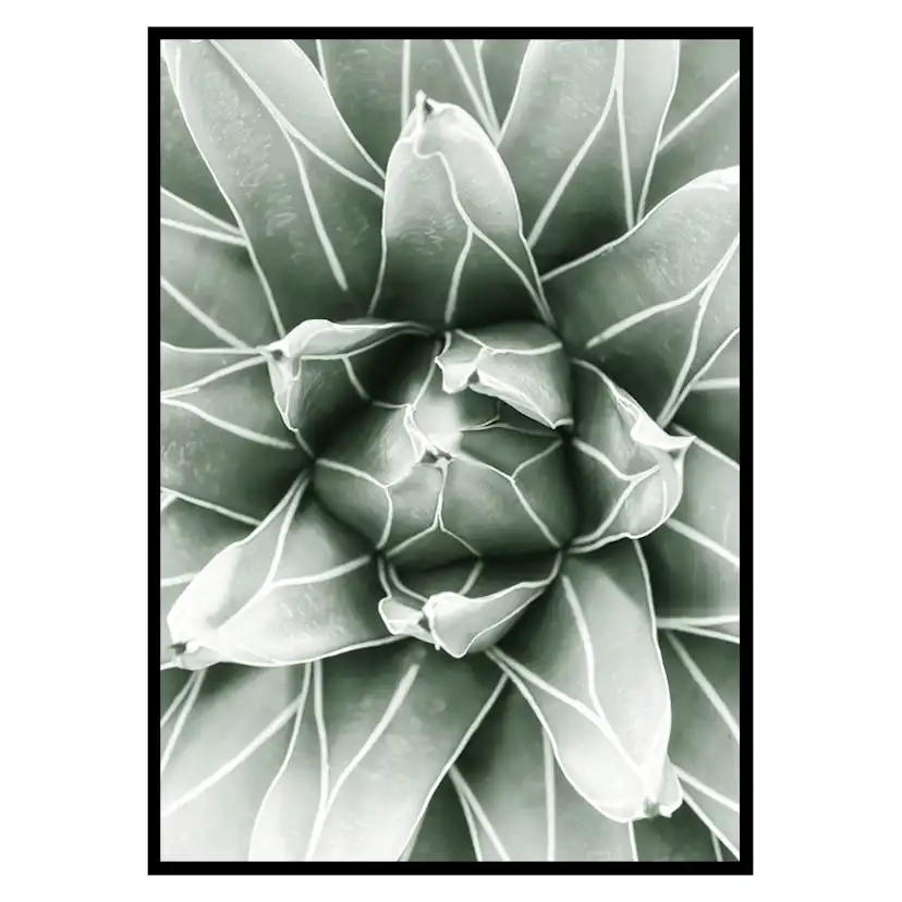 Poster Gallerix Bright Green Botanical No1