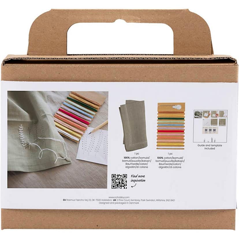 DIY-kit Creativ Company Broderi Servett