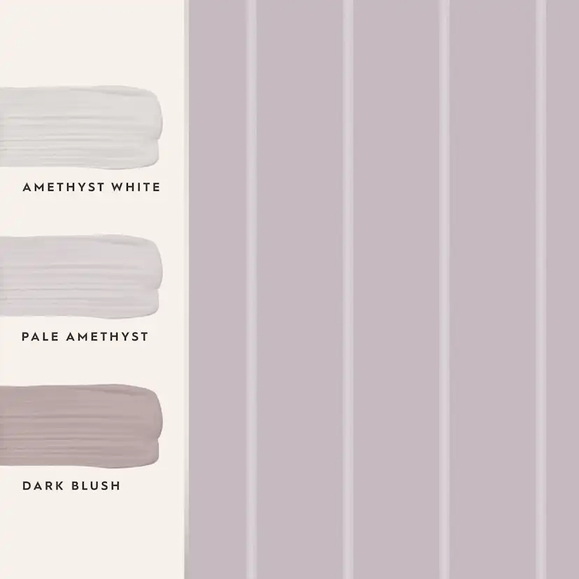 Tapet Laura Ashley Saltram Stripe Pale Amethyst 118491
