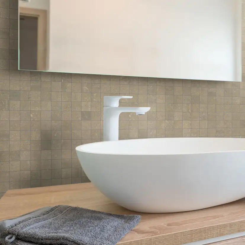 Mosaik Ceramiche Keope Back Brun 3x3 cm