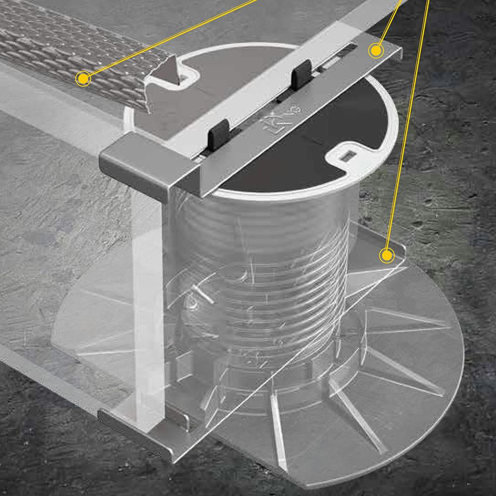 Clip Pronto Klinkerdäck Undre Försockel