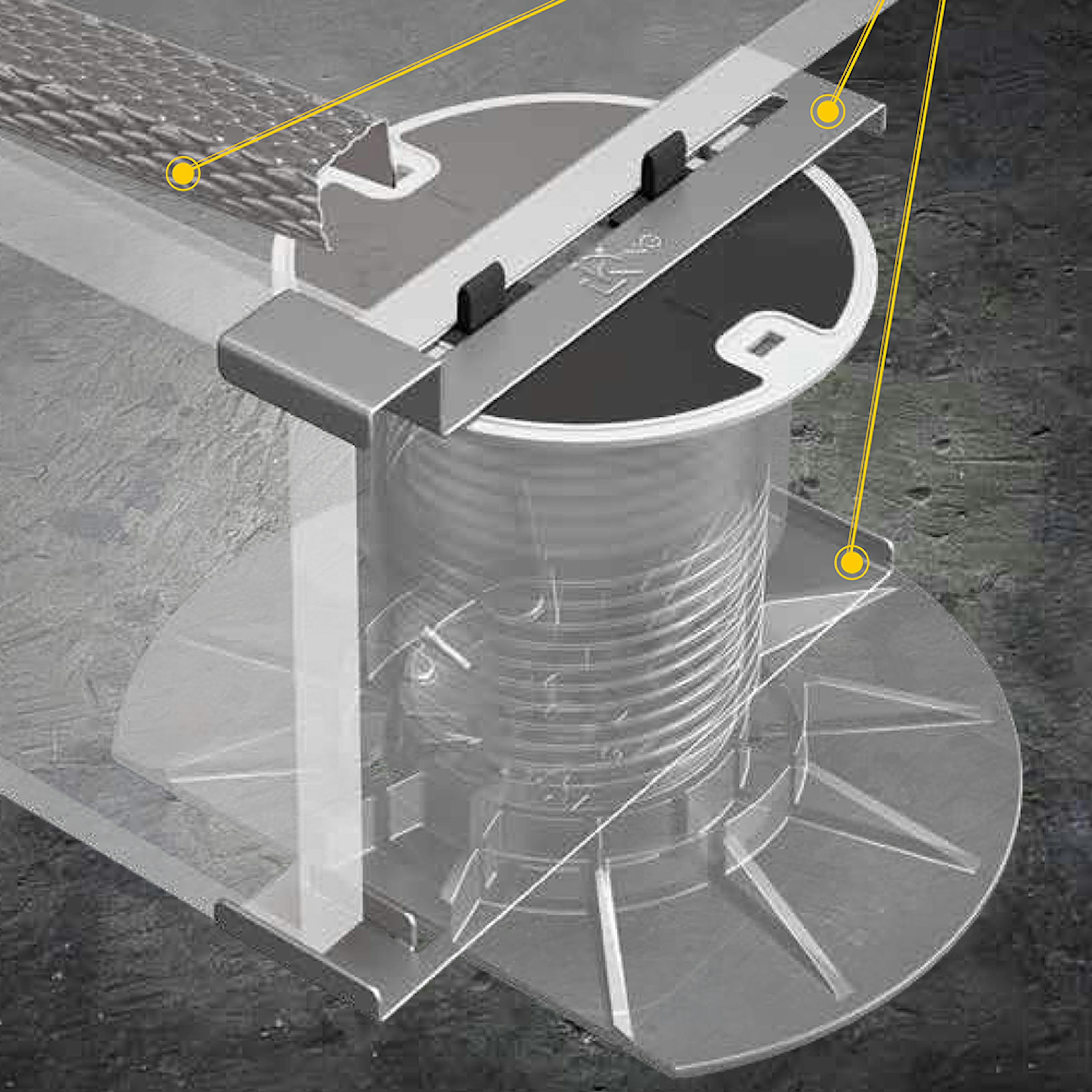 Clip Pronto Klinkerdäck Undre Försockel