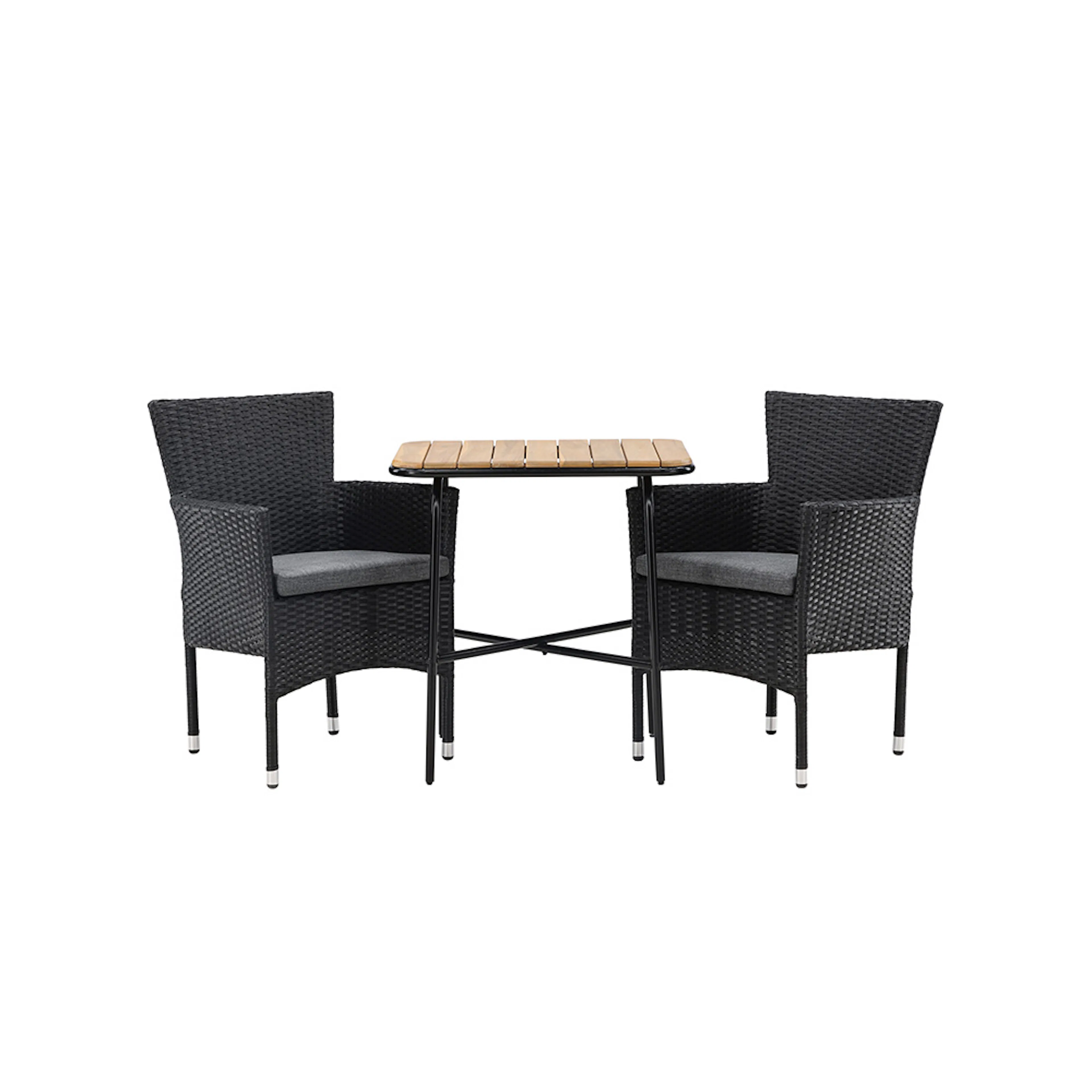 Holmbeck Cafetable Stål - Black / Rectangular 55*70*74 +Mali Svart