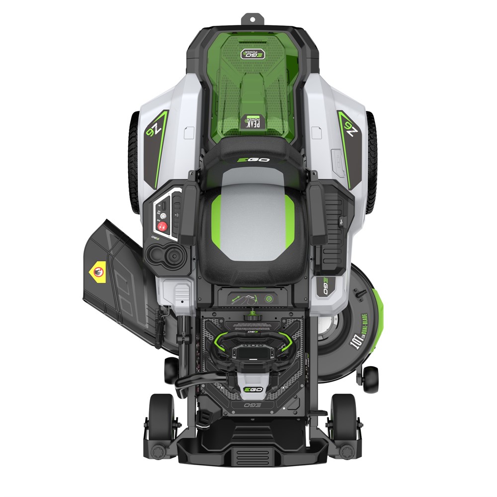 Åkgräsklippare Ego Z6 Zero-Turn 107 cm Rattstyrd med Laddare