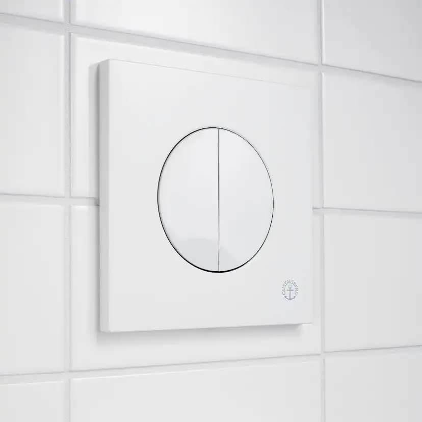 Vägghängd Toalettstol Gustavsberg Nordic3 All In One 3630 Komplett