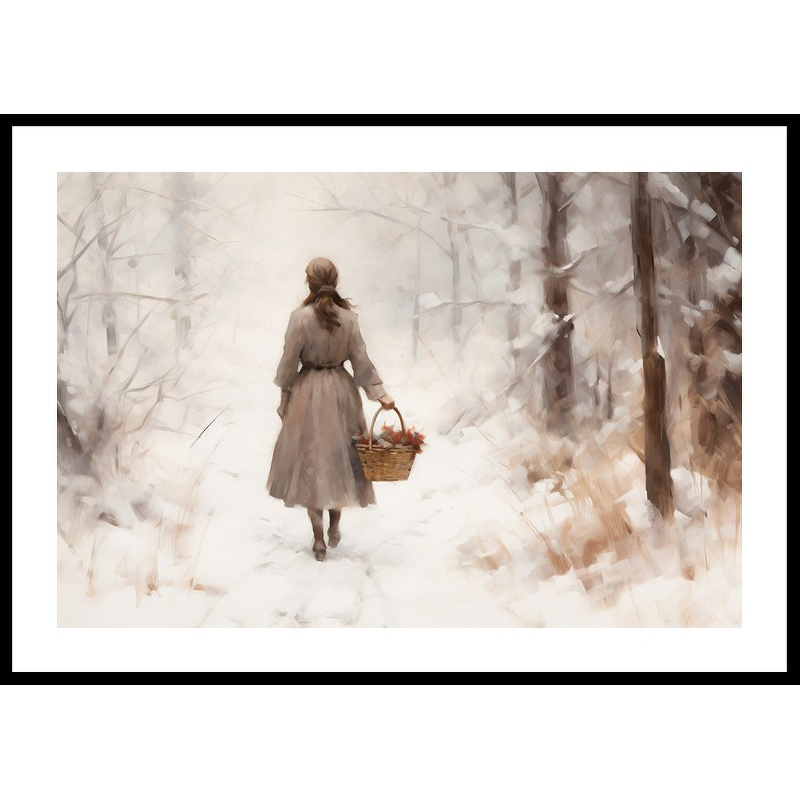 Winter Walk No2 30x40 30x40 cm