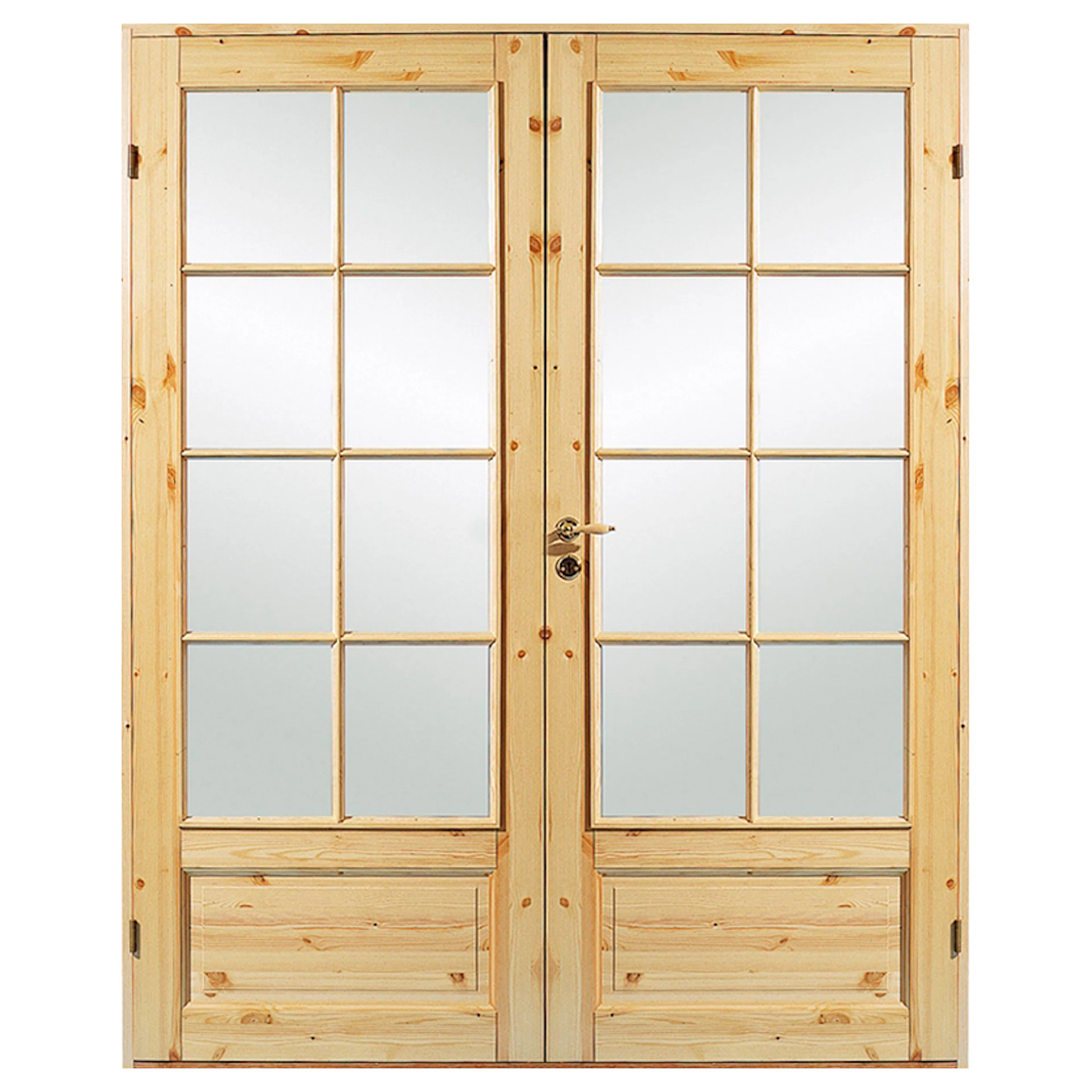 Parinnerdörr Allmoge SP16 Obeh furu 153x210 BxH: 153x210 cm