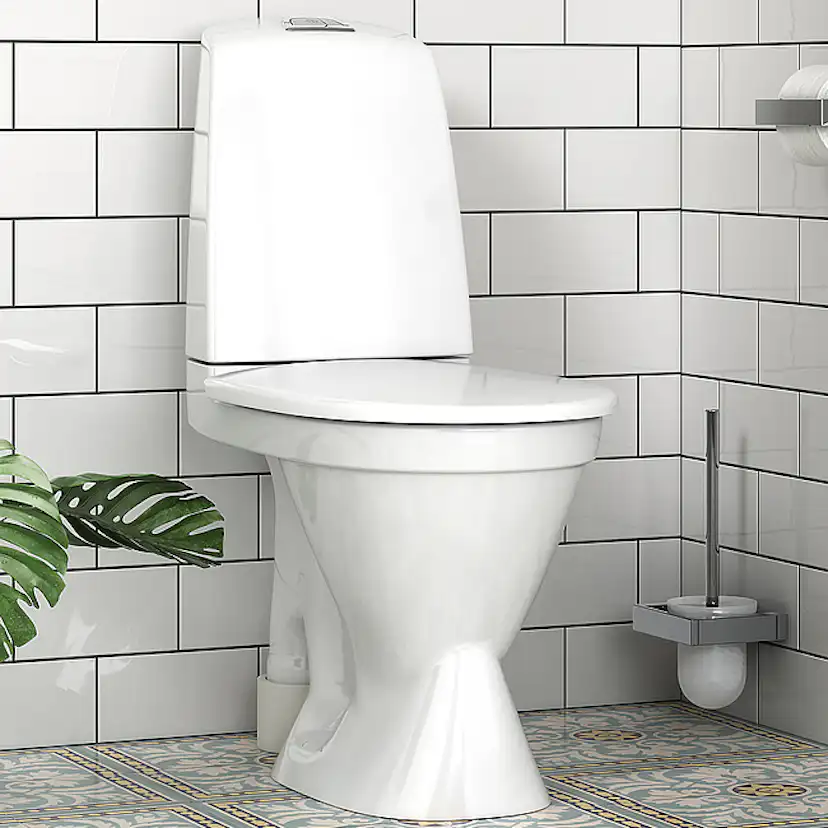 Nautic 1591 Hygienic Flush Mjuksits Vit, Enkelspolning 4l Mjuksits Vit, Enkelspolning 4l