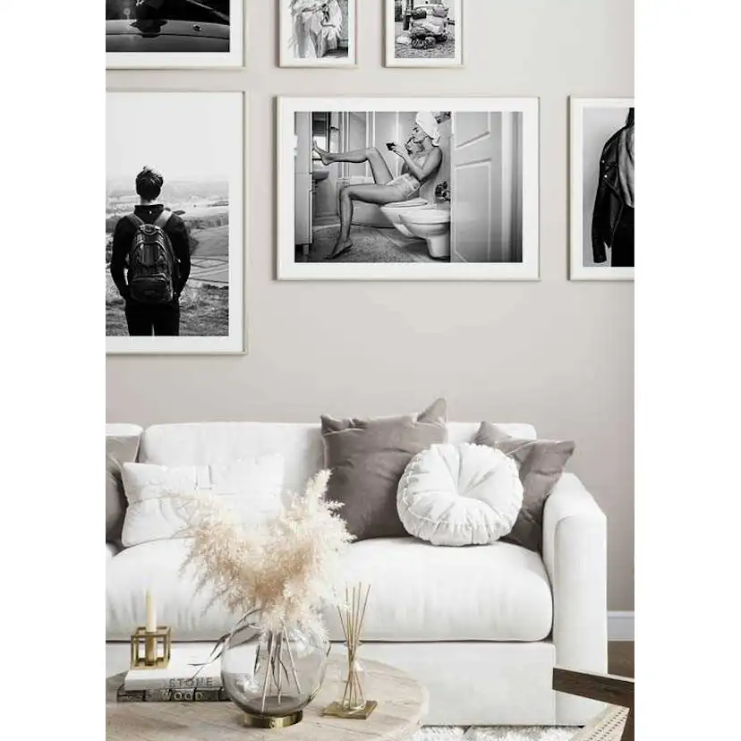 Poster Gallerix In The Bathroom