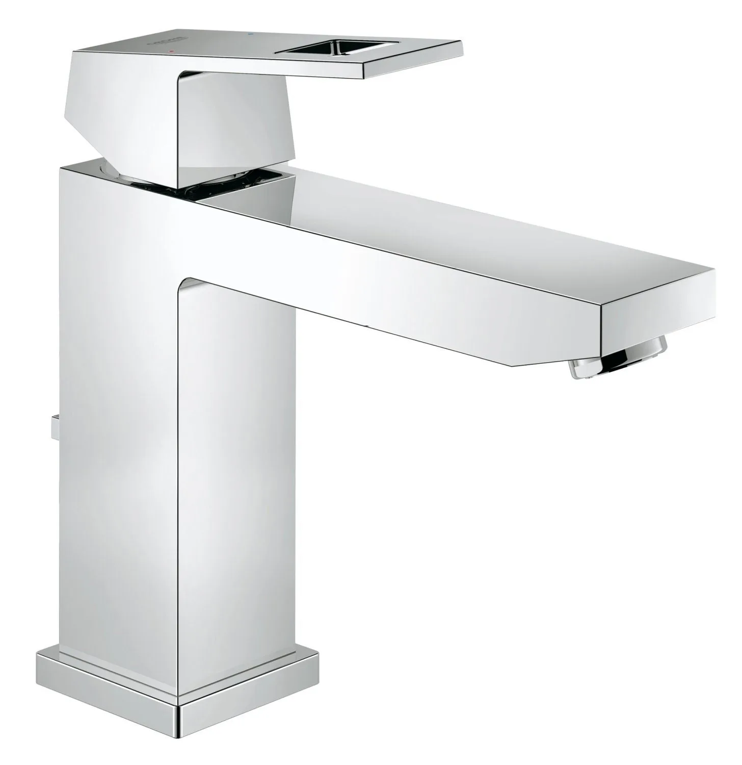 Tvättställsblandare Grohe Eurocube Med Ecojoy Ja, Lyftventil