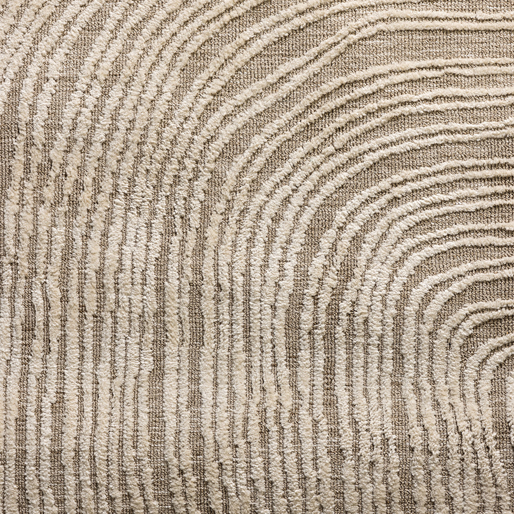 Melle Micropolyester - 395*295-  -Rectangular-Ivory Beige 295x395 cm