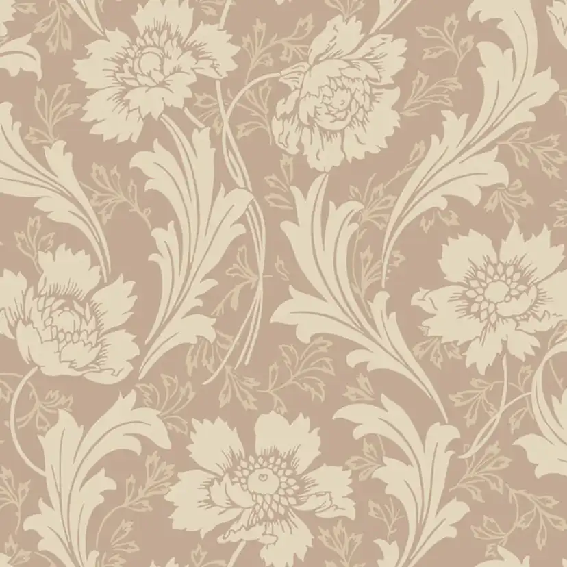 Tapet Duro Villastaden Classic Paper Mönstrade Tapeter Jugendstil