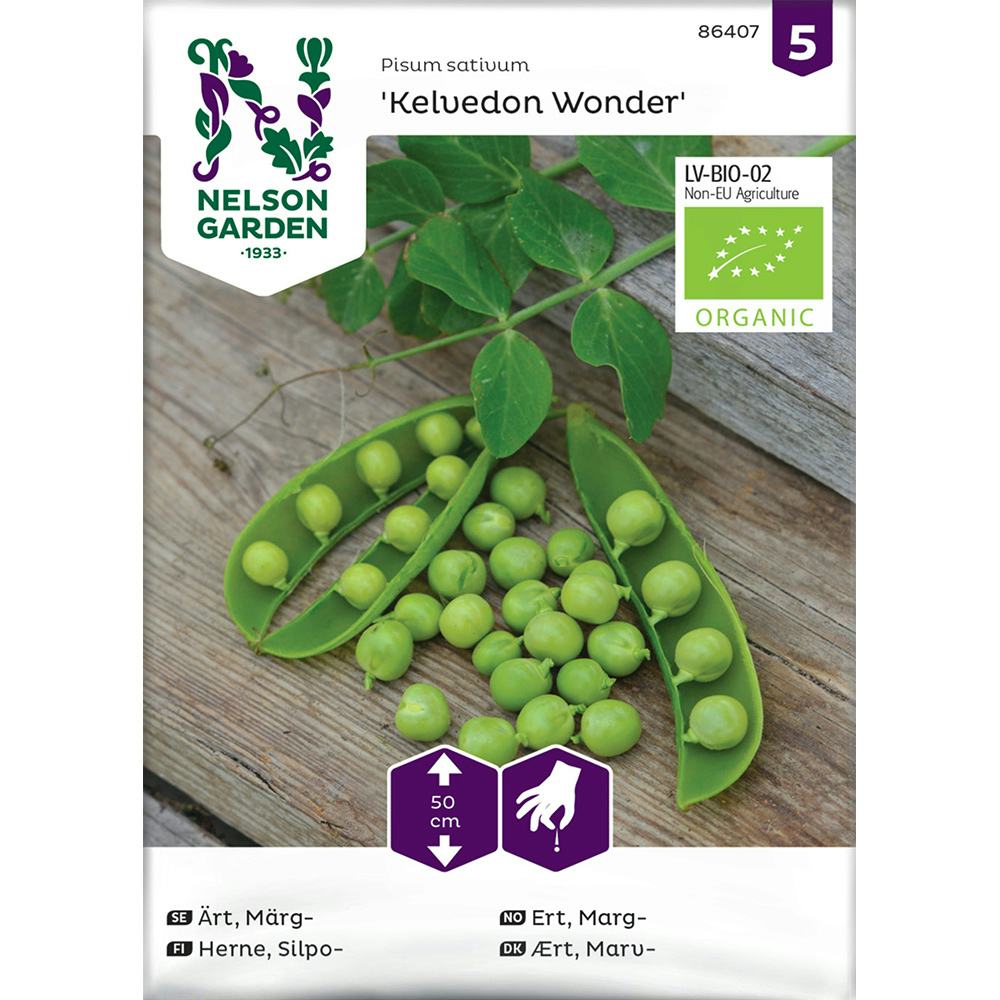 Frö Märgärt Nelson Garden Kelwedon Wonder Ekologisk