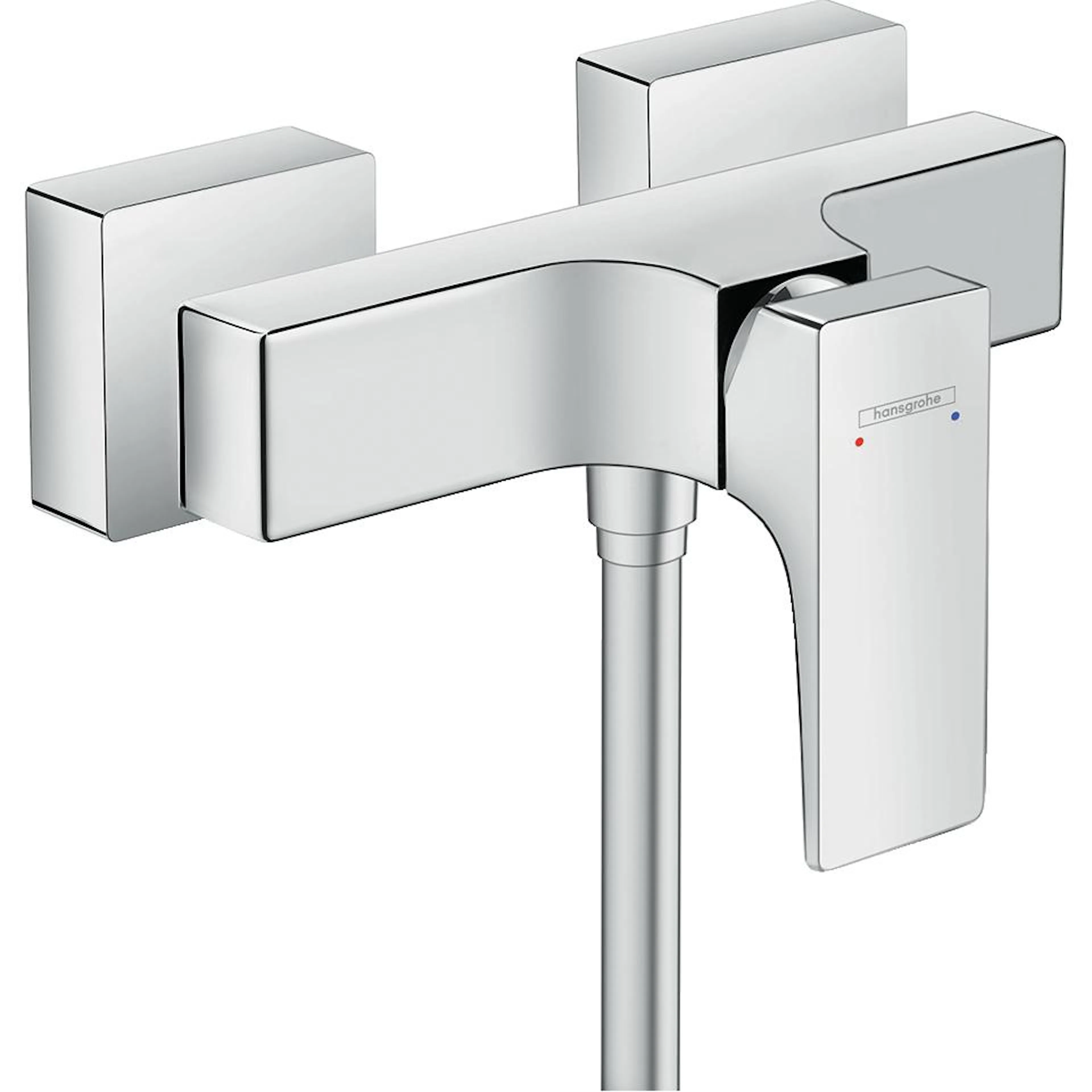 Metropol 1-grepps duschblandare Krom
