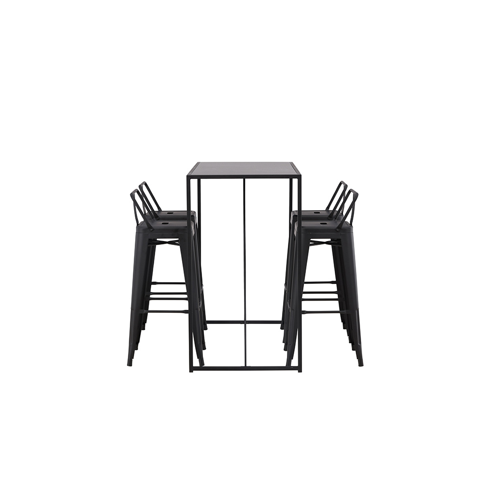Matgrupp Venture Home Brea med 4 Tempe Flat Stolar