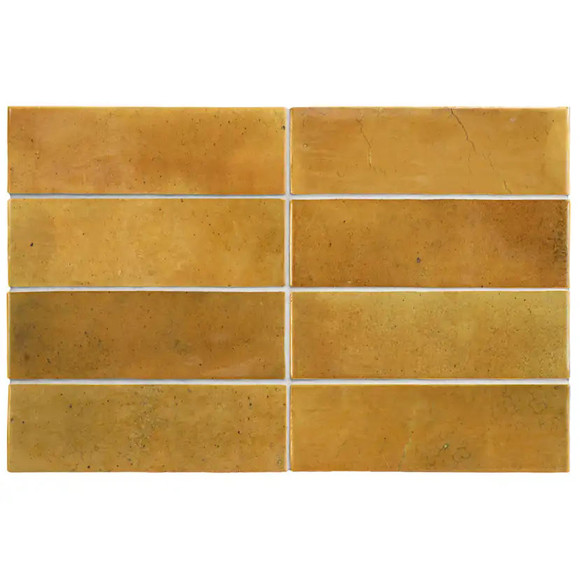 Kakel Lhådös Hanoi Caramel 6,5x20 cm
