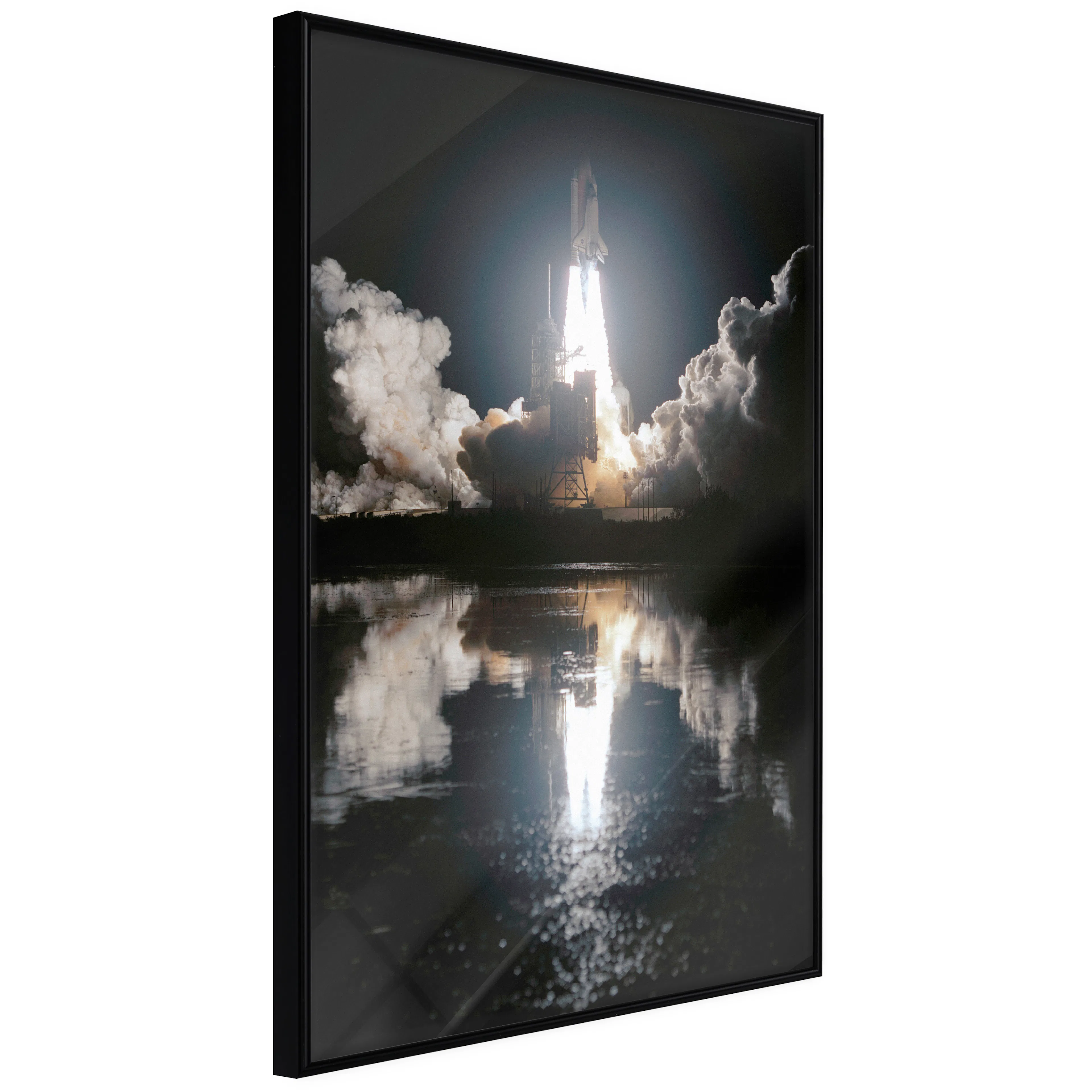 Affisch - Good Start [Poster] 40x60 Svart ram, 40x60 cm