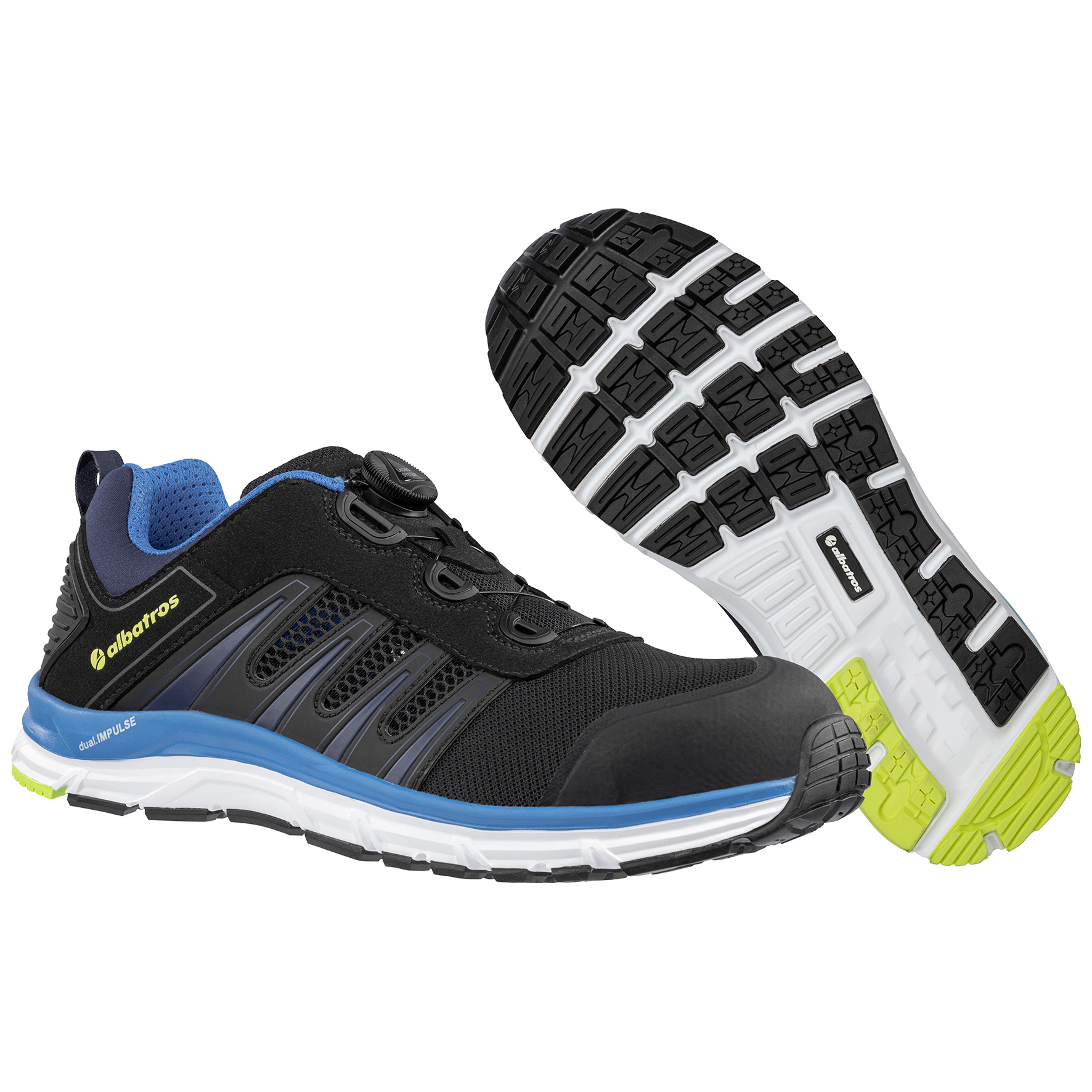 Skyddssko Albatros 647528 Svart/Blå
