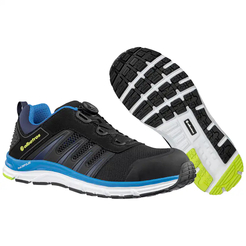 Skyddssko Albatros 647528 Svart/Blå