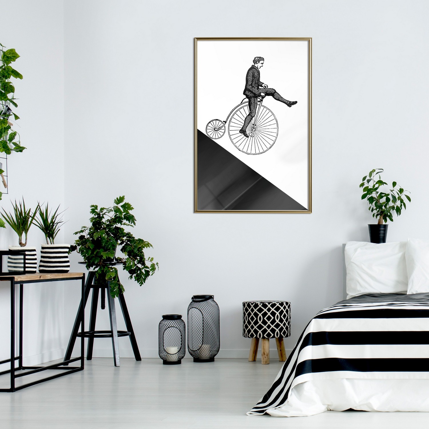 Poster Artgeist Affisch Cyclist