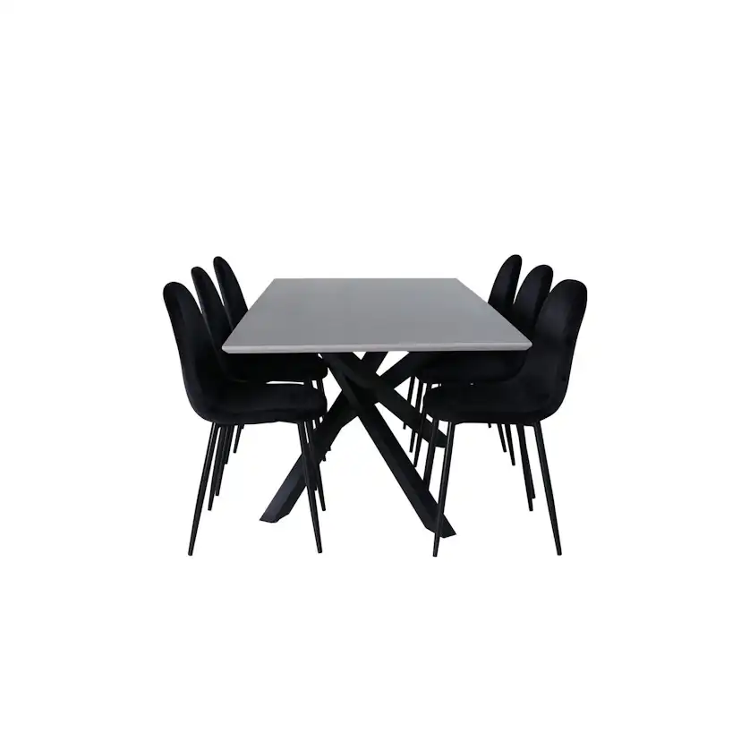 Matgrupp Venture Home Piata med 6 Pobbie Stolar GR22262