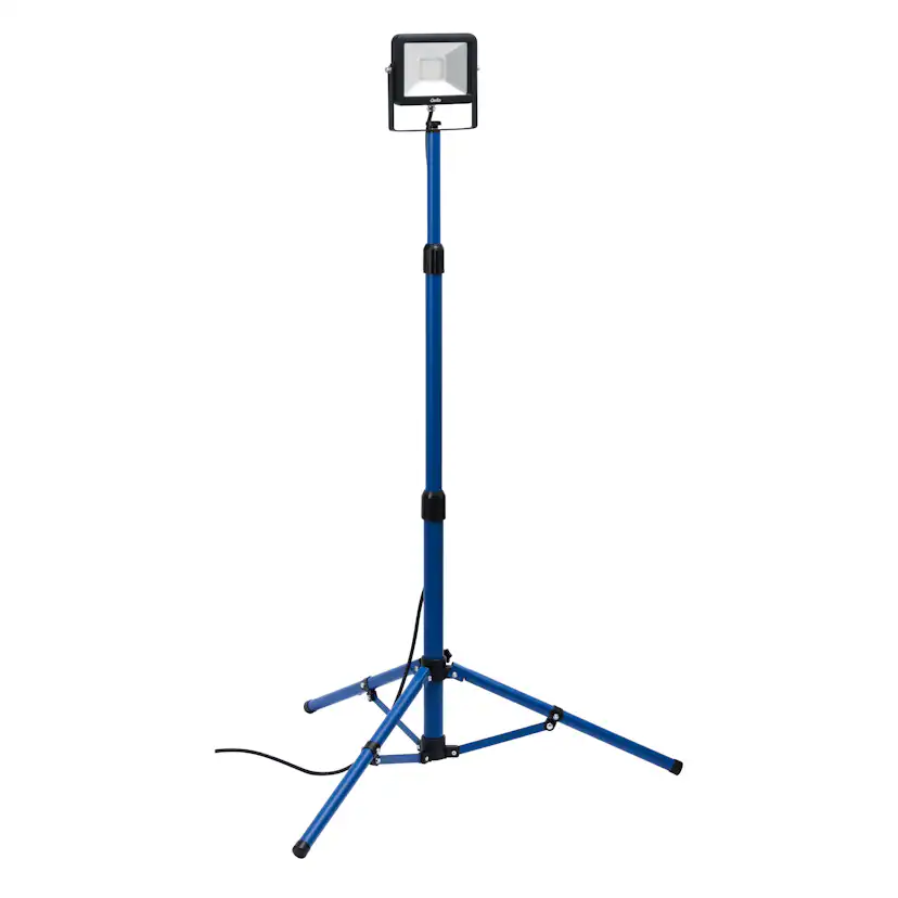 Arbetslampa Gelia LED 1x30 w Ip65 6500k Teleskopstativ 2 m Kabel