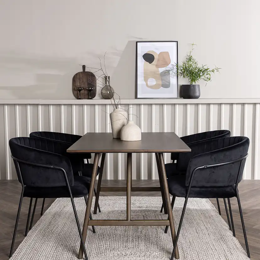 Matgrupp Venture Home Kaseidon med 4 st Selma stolar