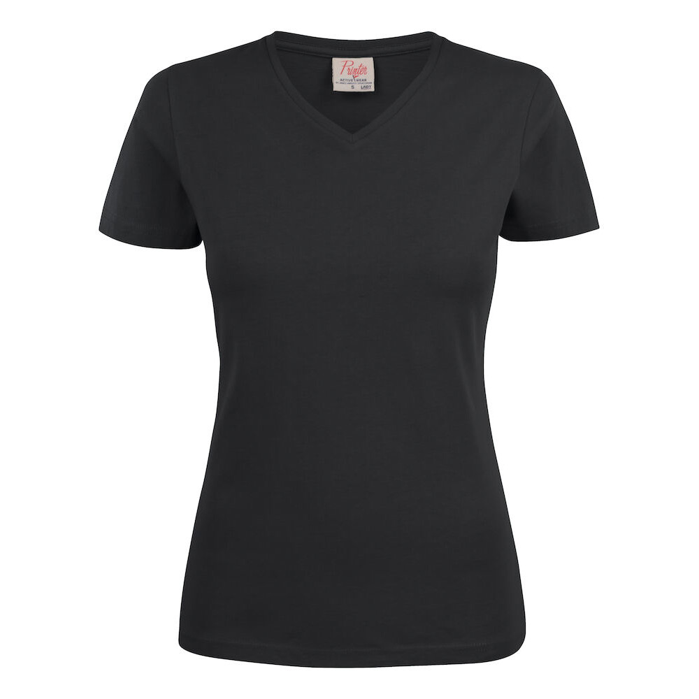 T-shirt Printer Heavy V-neck Lady