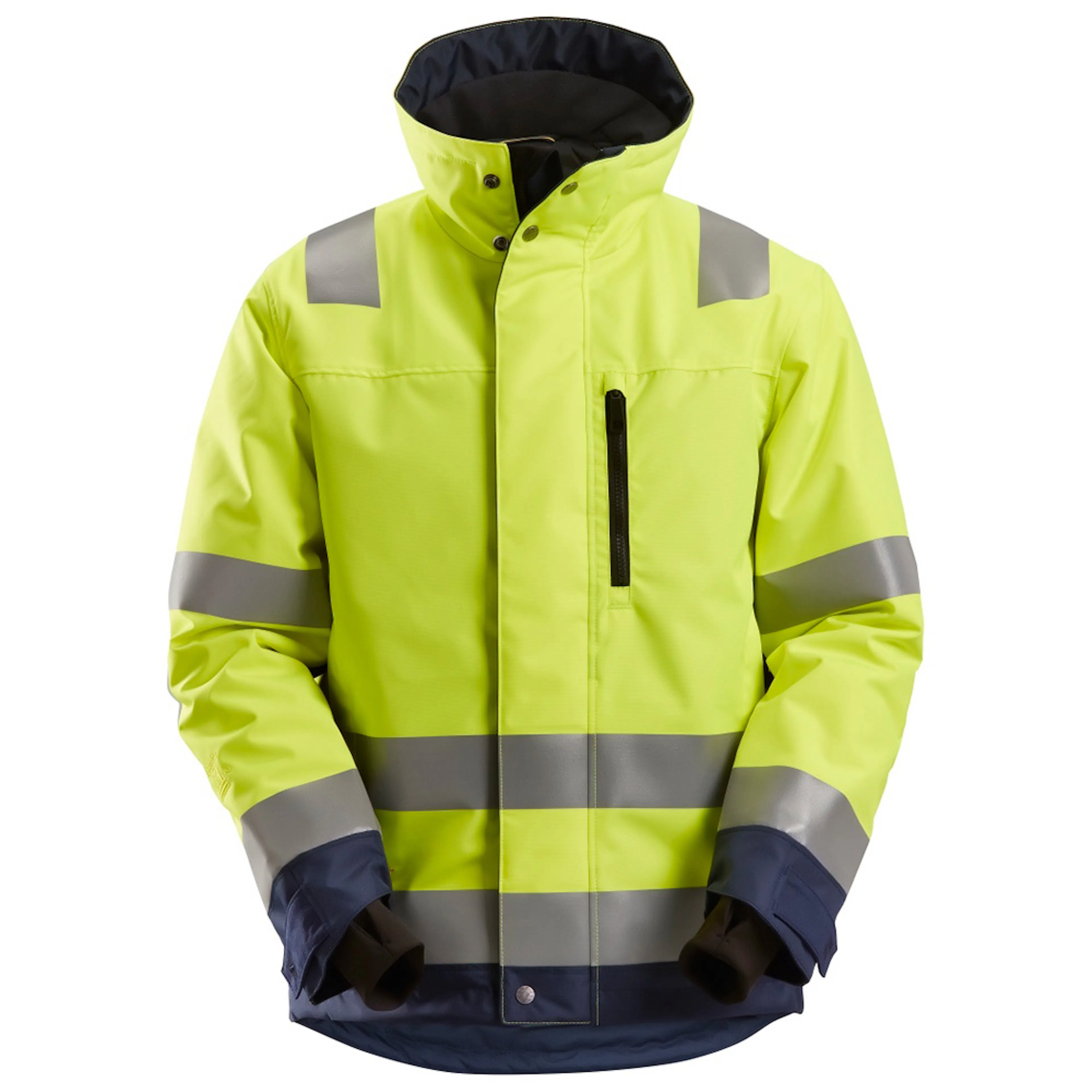 High Visibility Yellow - Navy