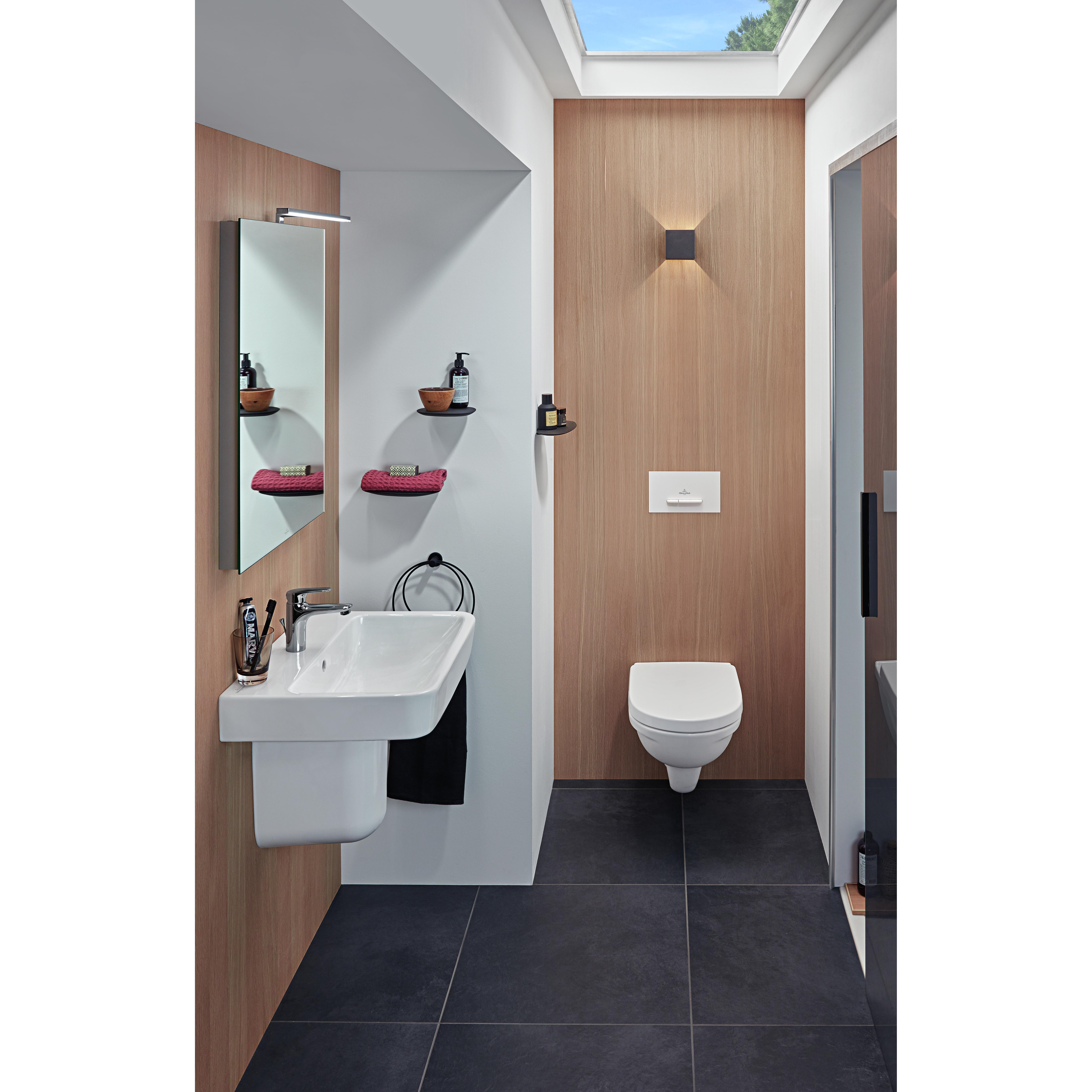 Vägghängd Toalettstol Villeroy & Boch O.novo Kantig
