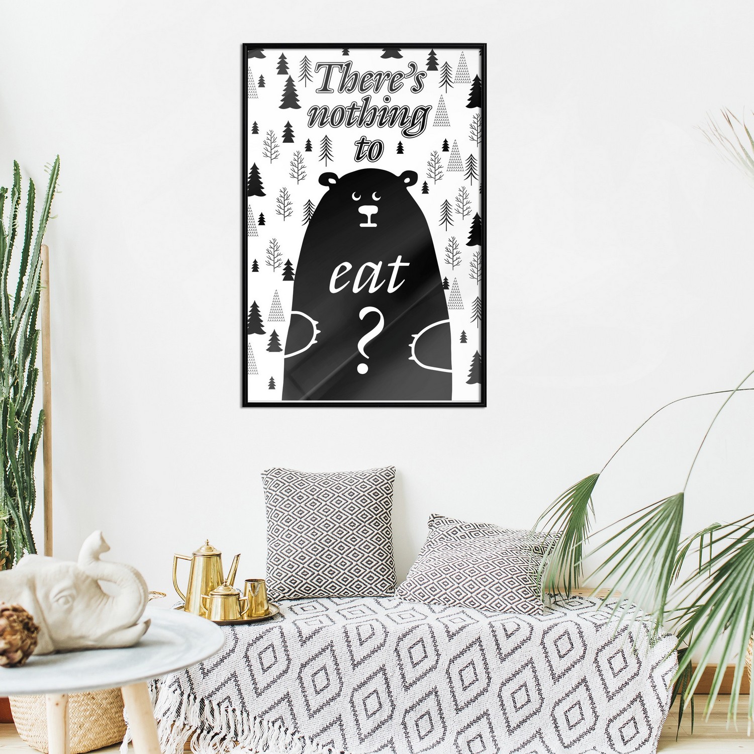 Poster Artgeist Affisch There's Nothing To Eat?