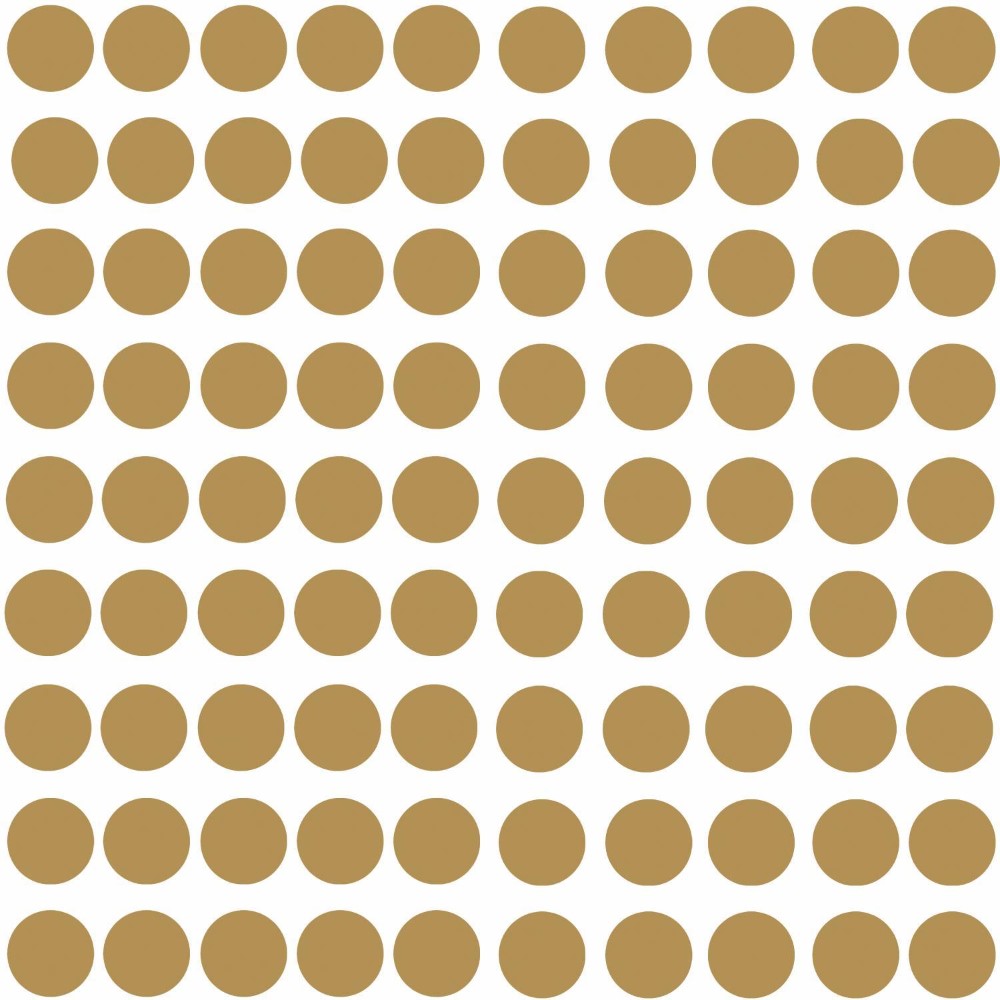 Väggdekor RoomMates Gold Confetti Dots