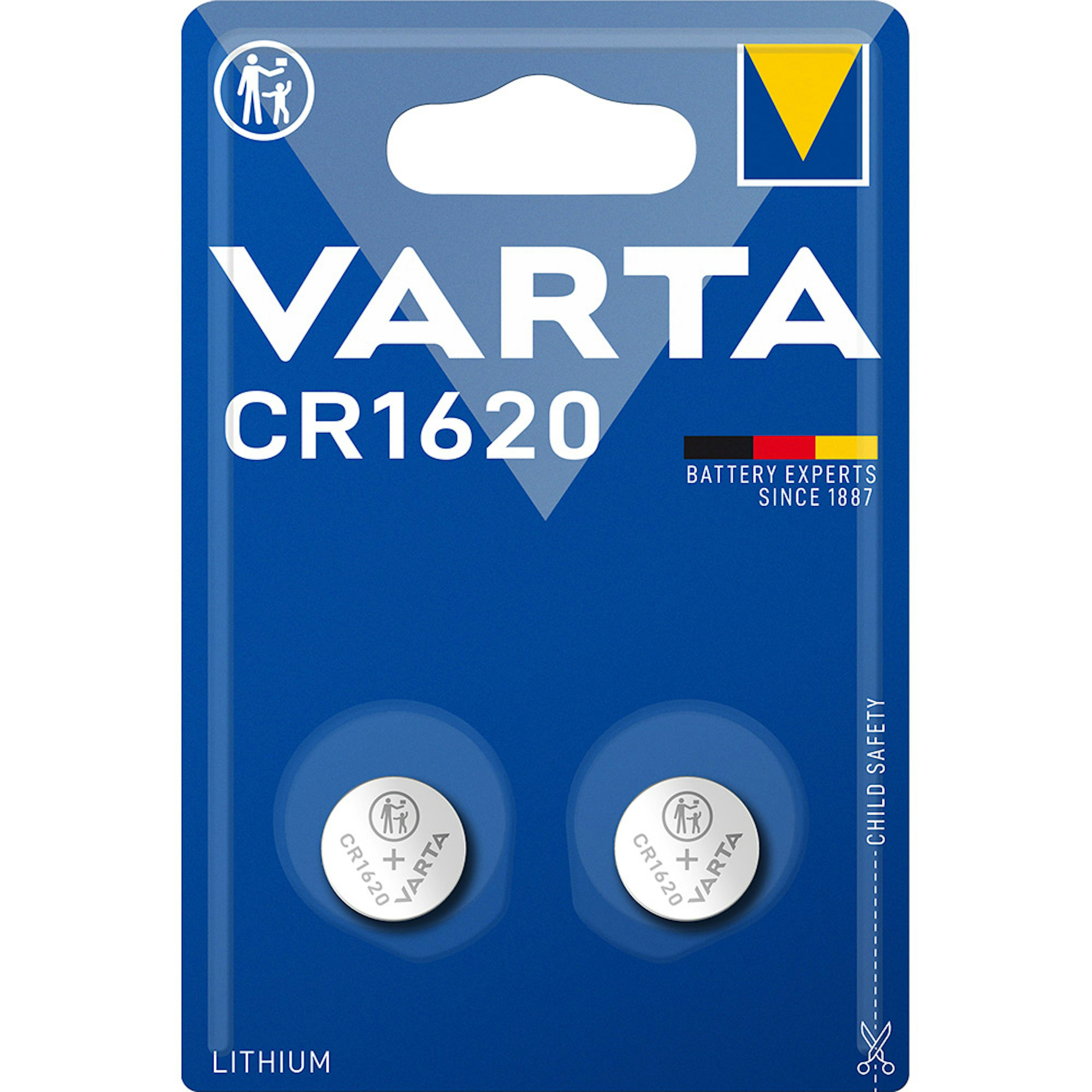 Batteri VARTA Litium CR1620 2-Pack