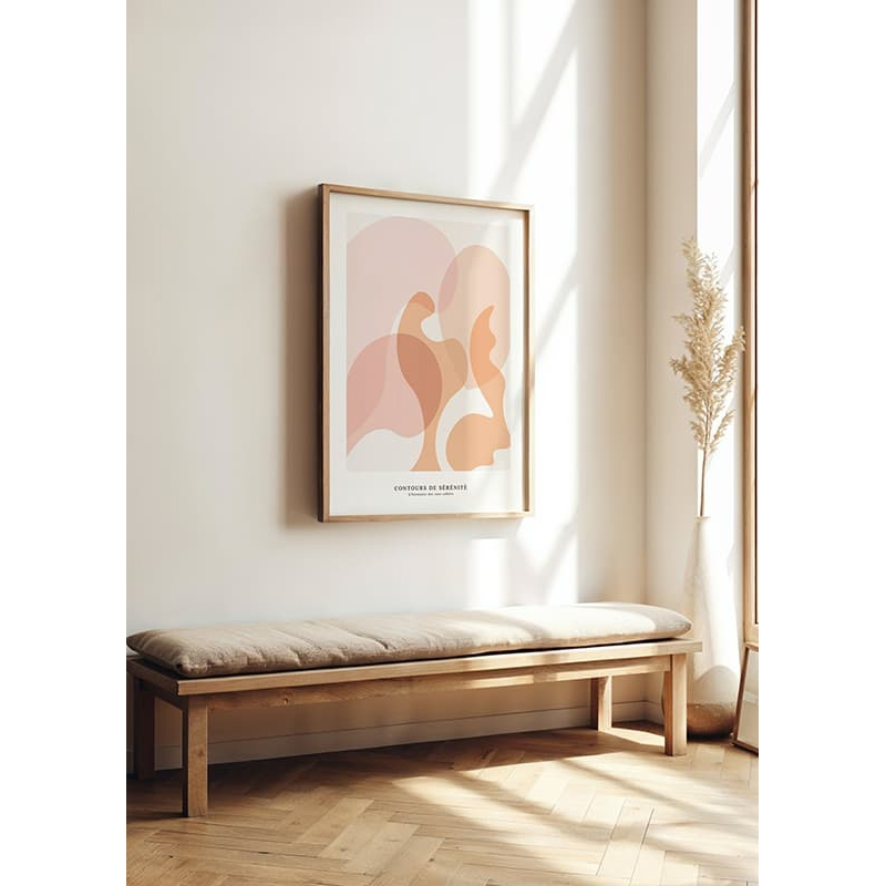 Poster Gallerix Contours de Sérénité