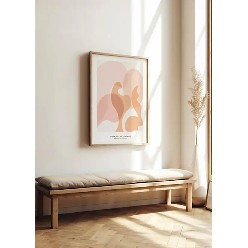 Poster Gallerix Contours de Sérénité