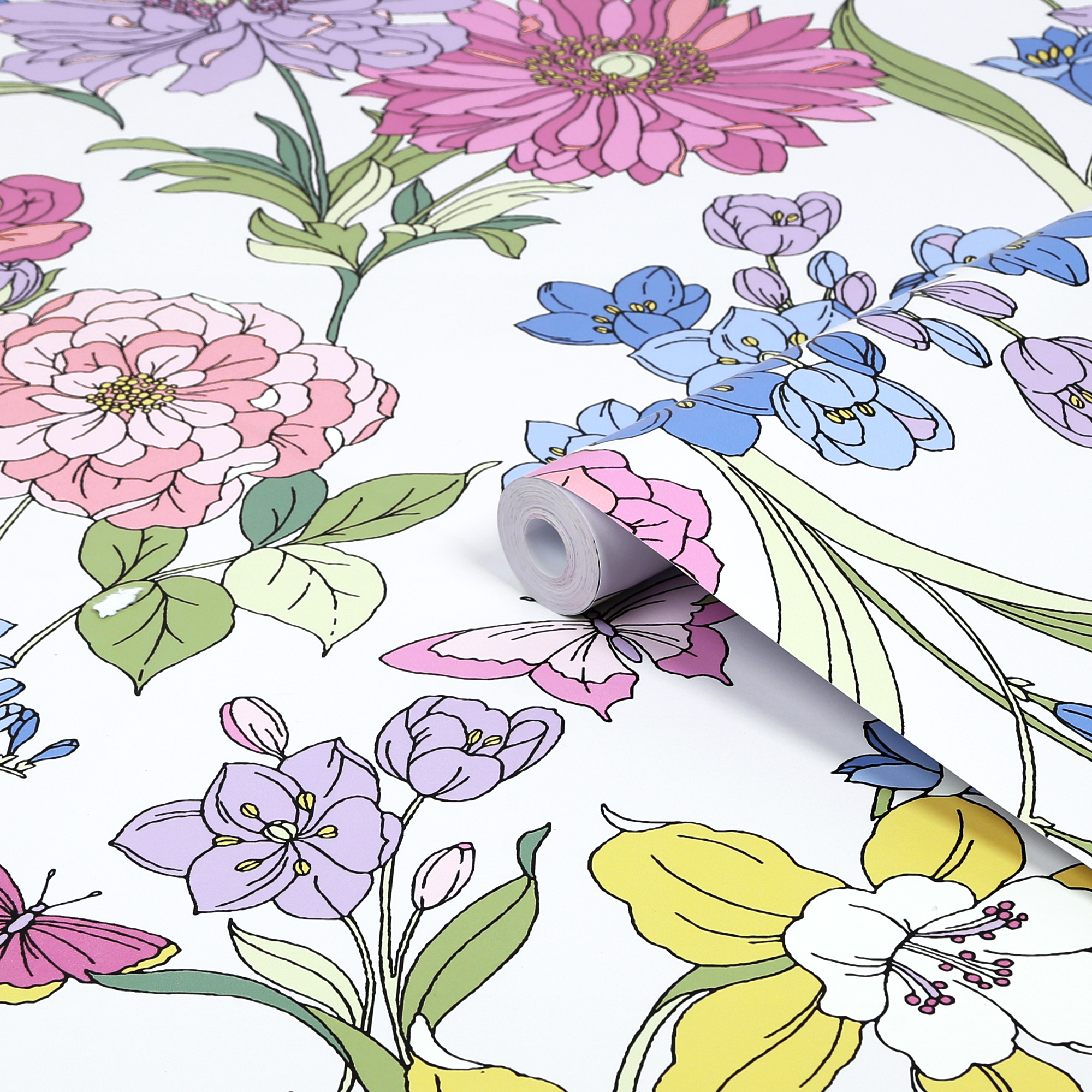 Tapet Laura Ashley Gilly Flerfärgad 119846