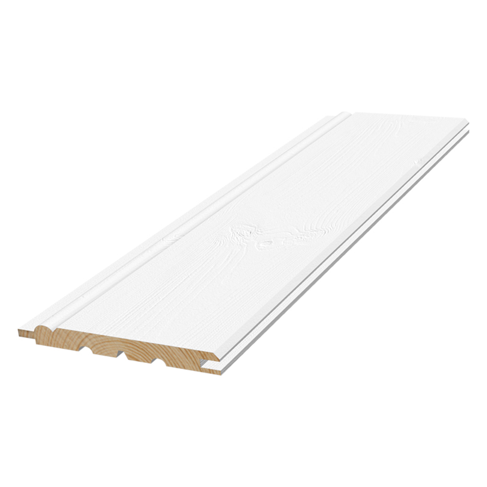 Furu 12x95x2700 Trend Pärlspont Målad Vit 8 stk/bnt 12x95x2700 8 stk/bnt