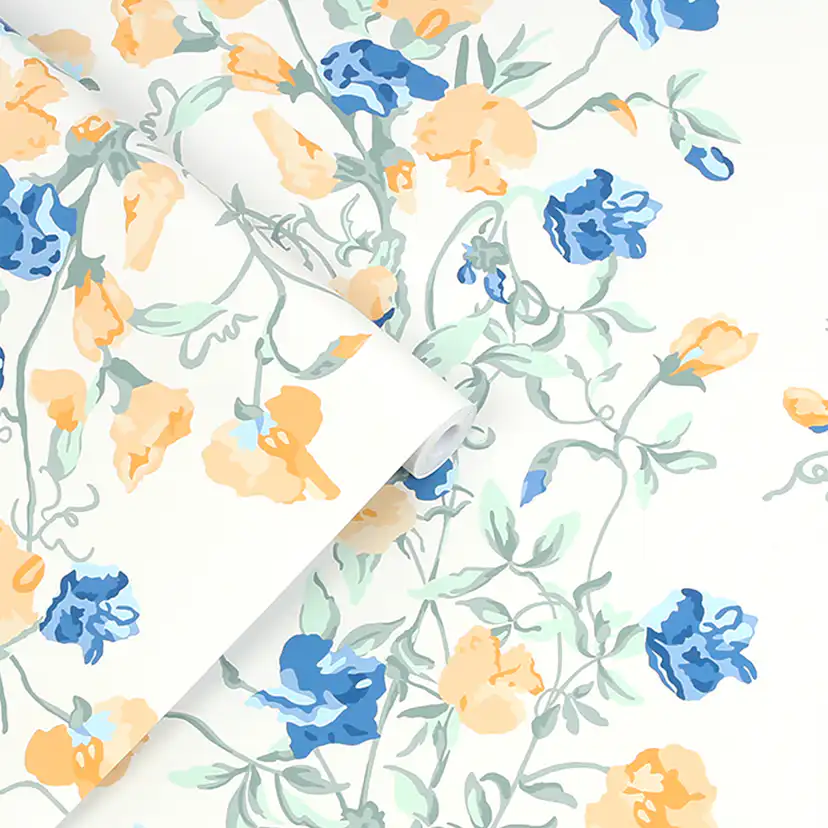 Tapet Laura Ashley Charlotte Guld