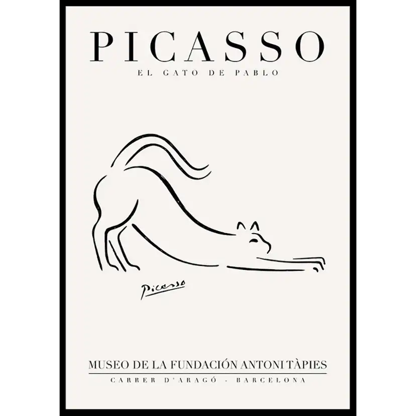 Poster Gallerix El Gato De Pablo