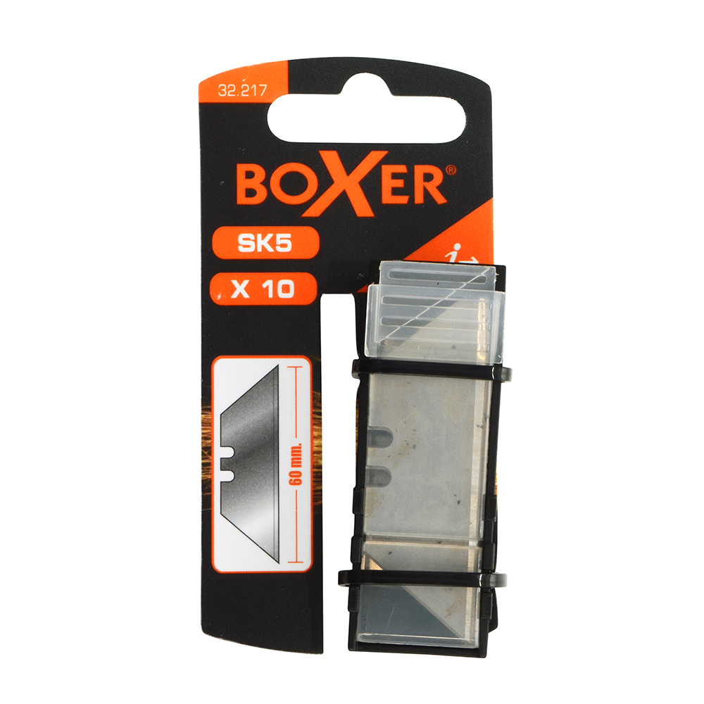 Knivblad Boxer Trapets 10 st SK5-Stål