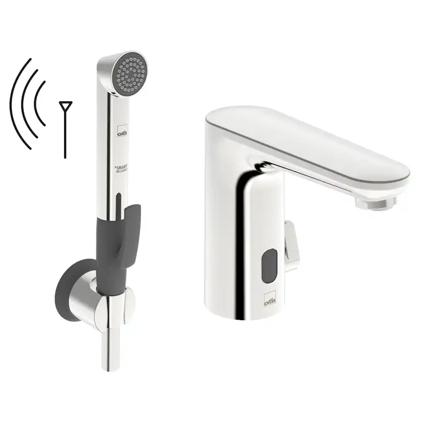 Tvättställsblandare Oras Electra 9262FZ med Bluetooth Beröringsfri och Handdusch