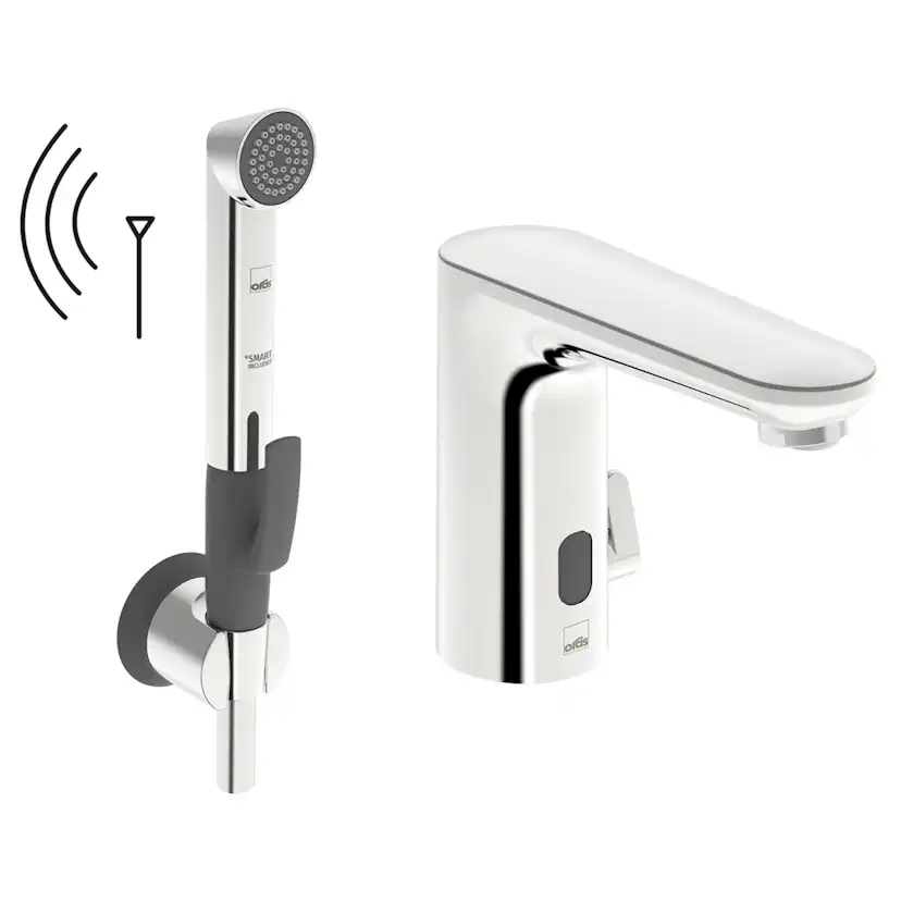 Tvättställsblandare Oras Electra 9262FZ med Bluetooth Beröringsfri och Handdusch