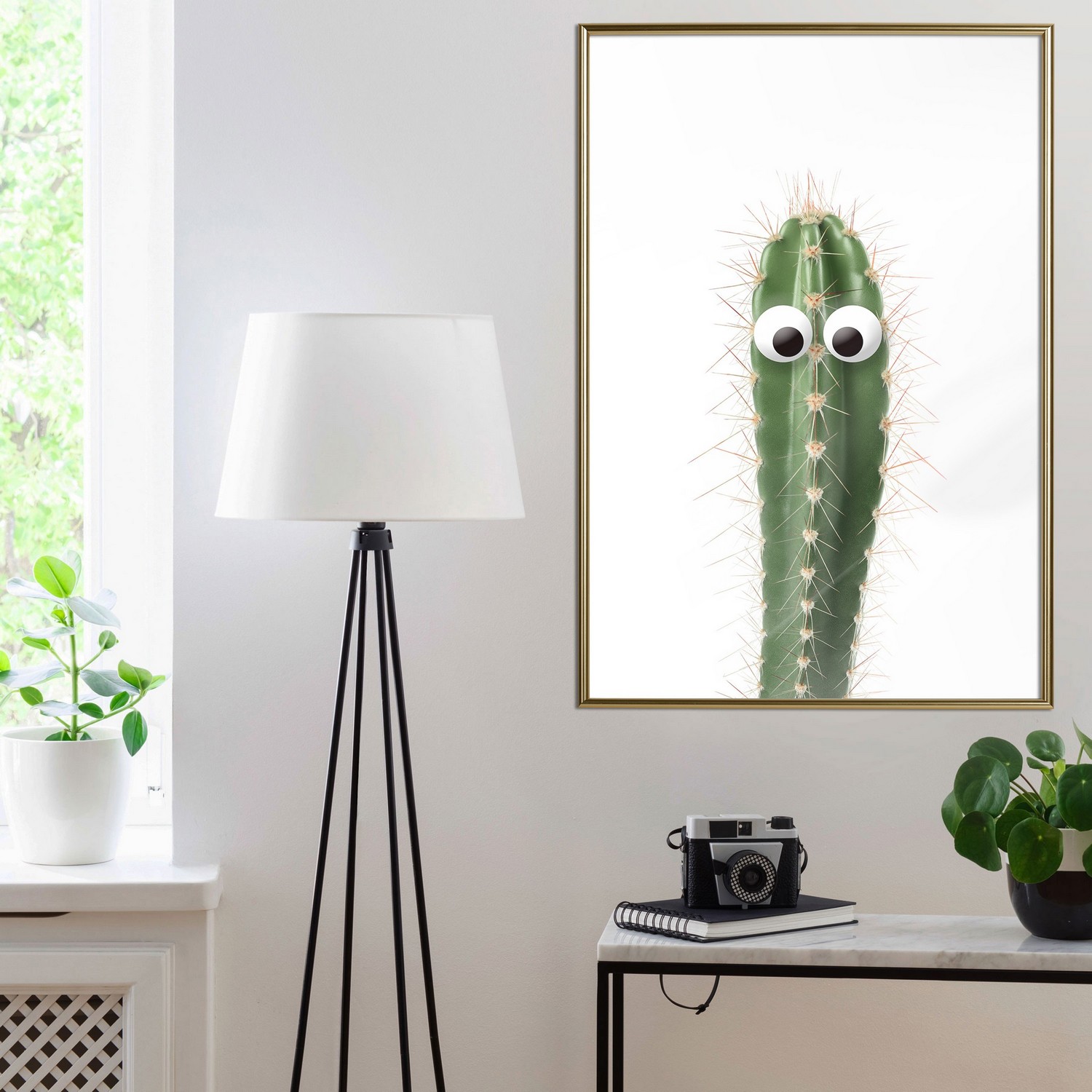 Poster Artgeist Affisch Live Cactus