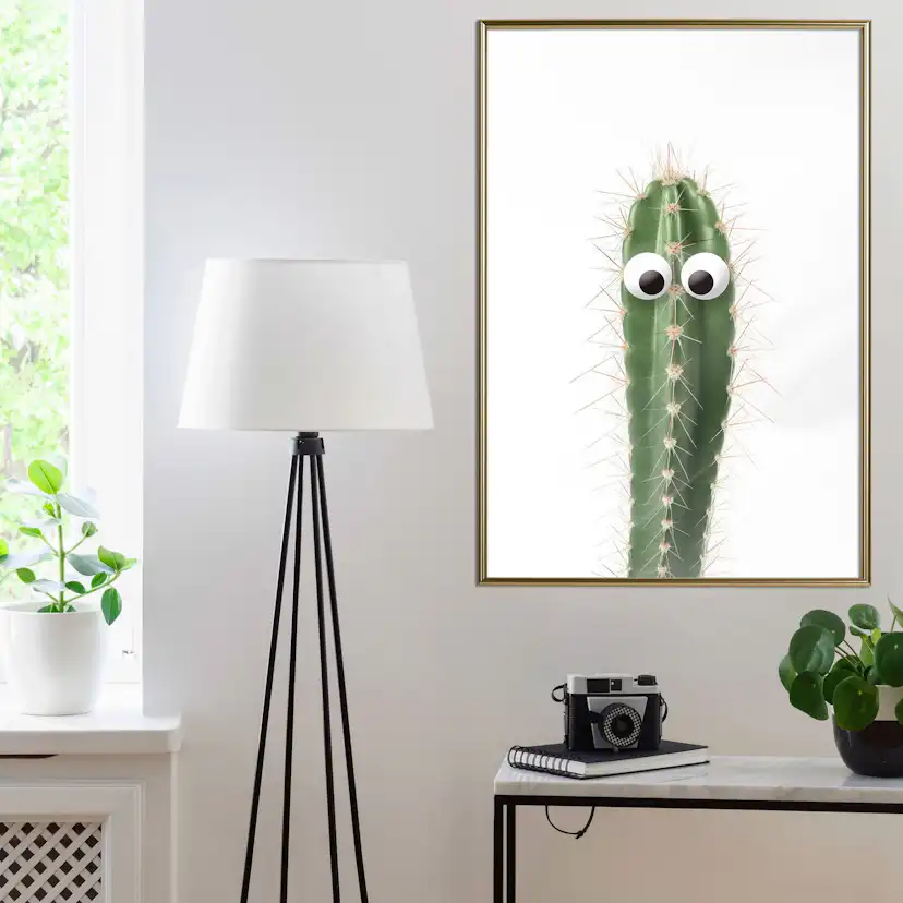 Poster Artgeist Affisch Live Cactus