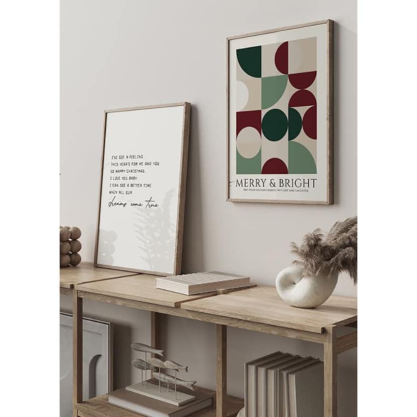 Poster Gallerix Merry And Bright