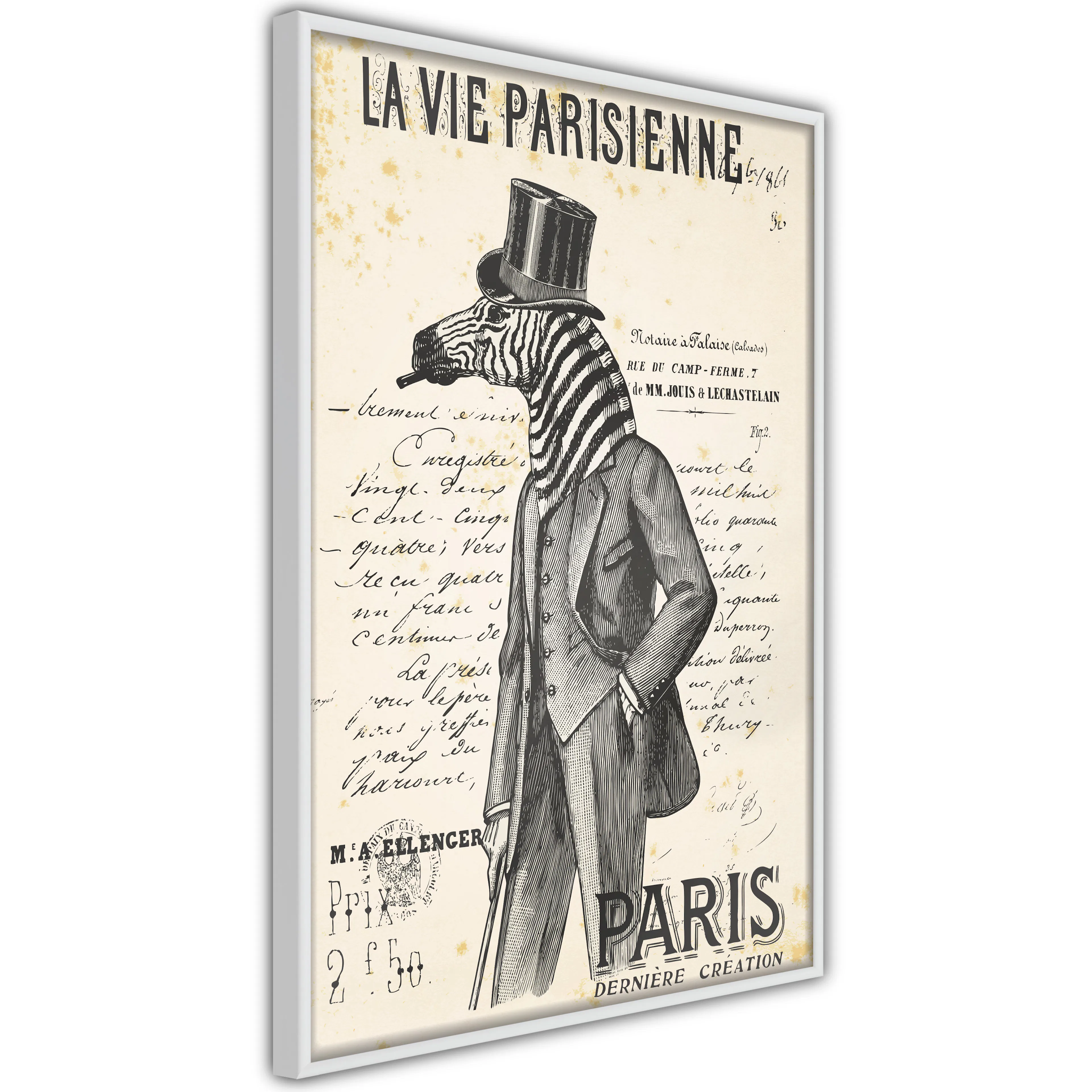 Poster Artgeist Affisch La Vie Parisienne