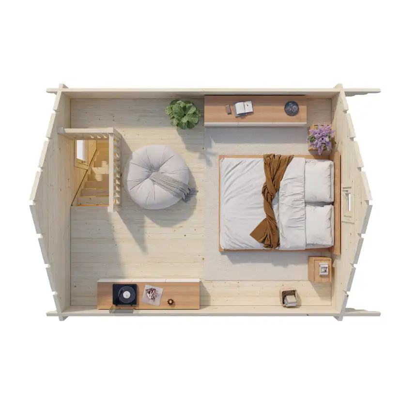 Stuga Palmako Kendra 19,9 m2